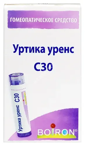 УРТИКА УРЕНС С30 гран. гомеопат. 4г N1 (Буарон Лаб, ФРАНЦИЯ)