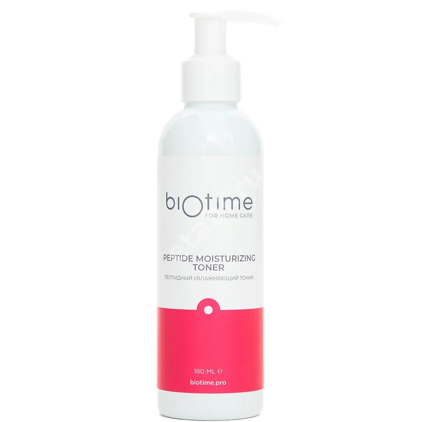 БИОТАЙМ (BIOTIME) For Home Care тоник увлаж Пептидный 180мл (НОВЫЕ ТЕХНОЛОГИИ, РФ)