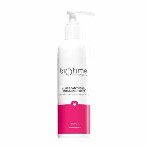 БИОТАЙМ (BIOTIME) For Home Care тоник Anti Acne 180мл Алоэ/Пантенол (НОВЫЕ ТЕХНОЛОГИИ, РФ)