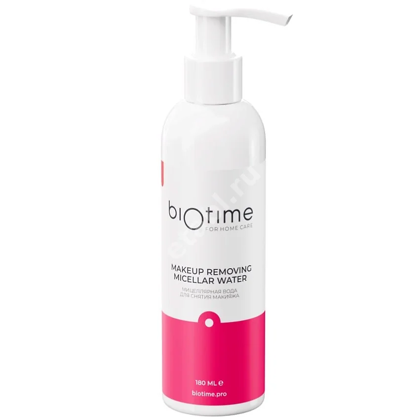 БИОТАЙМ (BIOTIME) For Home Care мицеллярная вода 180мл (НОВЫЕ ТЕХНОЛОГИИ, РФ)