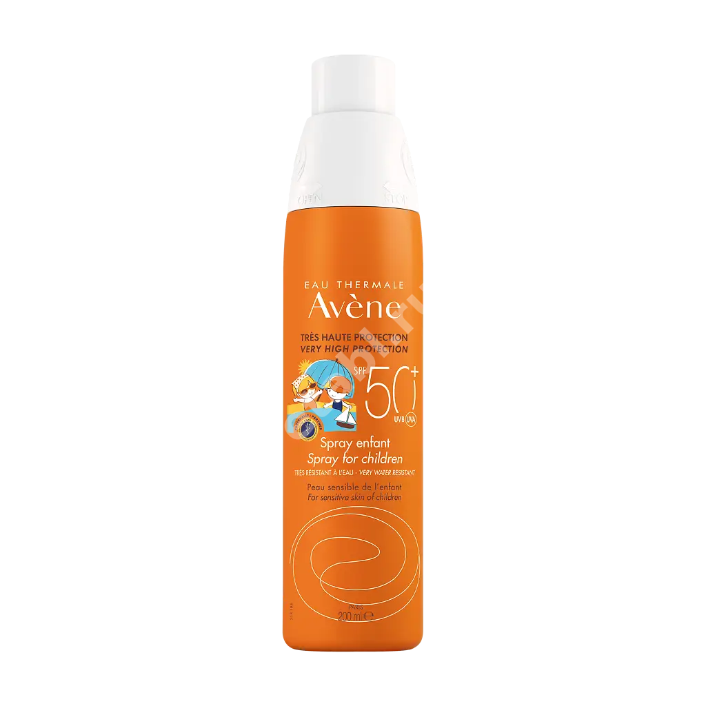 АВЕН (AVENE) Solaire спрей солнцезащит SPF50+ детский 200мл (ПЬЕР ФАБР, ФРАНЦИЯ)