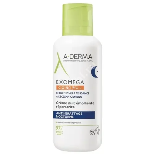 А-ДЕРМА (A-DERMA) Экзомега Контрол крем-эмолент для лица/тела ночной Восстан/Смягч 0м+ 400мл (ПЬЕР ФАБР, ФРАНЦИЯ)