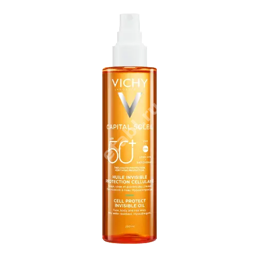 ВИШИ (VICHY) Капиталь Солей масло для лица/тела SPF50+ 200мл (Лореаль С.А., ФРАНЦИЯ)
