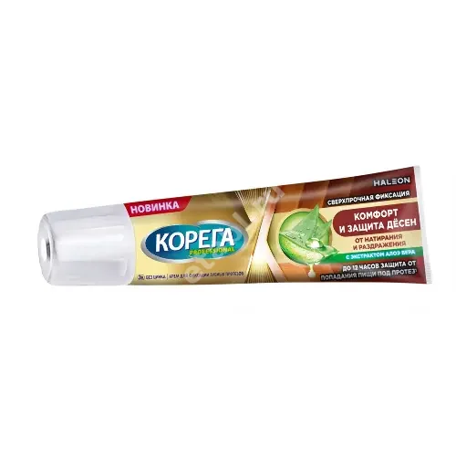 КОРЕГА Professional крем для зубных протезов Комфорт и защита десен 40г (Стаффорд Миллер, ИРЛАНДИЯ)