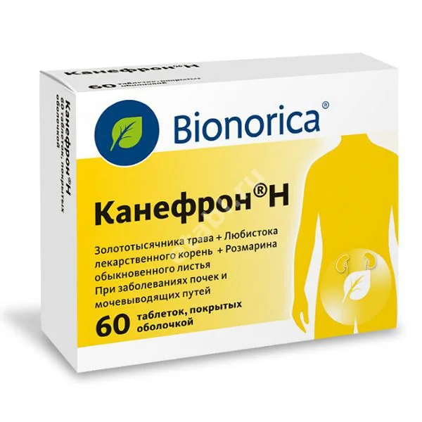 КАНЕФРОН Н табл. п.о. N60 (Бионорика СЕ, ГЕРМАНИЯ)