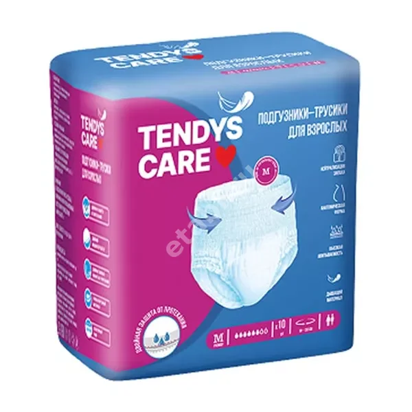 ТЕНДИ (TENDYS CARE) трусы-подгузники д/взрослых р.M 60х130см N10 (Цюаньчжоу Тхеньцзяо Лэди Энд Бэйбис Хайджин Сапплай Ко ЛТД., КИТАЙ)