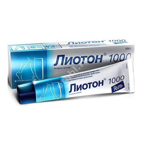ЛИОТОН 1000 гель 100г N1 (БЕРЛИН ХЕМИ, ИТАЛИЯ)