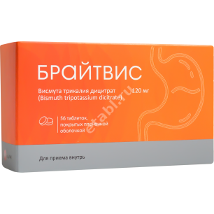 БРАЙТВИС табл. п.п.о. 120мг N56 (Велфарм, РФ)