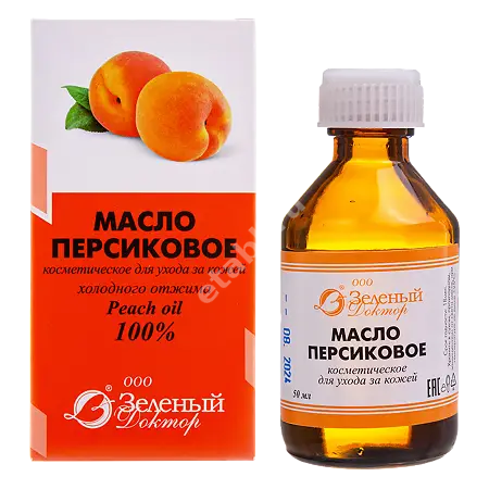 МАСЛО КОСМЕТИЧЕСКОЕ Персиковое 50мл (Зеленый доктор, РФ)