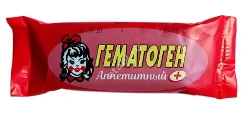 ГЕМАТОГЕН Аппетитный Плюс плитка 50г N1 (Возрождение и Развитие, РФ)