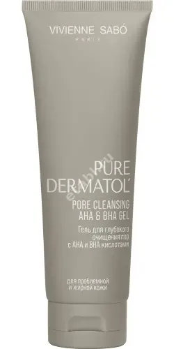 ВИВЬЕН САБО Pure Dermatol гель для лица глуб очищ aha/bha кислота 120мл (Орбита СП, РФ)