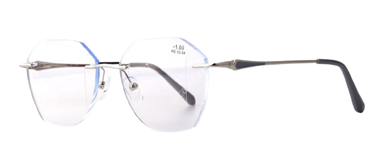 ОЧКИ ГОТОВЫЕ женские Glodiatr металл серебро арт.G2568/С8 Sph -2,50 (Гиангкси Хенгтонглассес Мануфактуре , КИТАЙ)