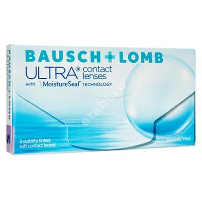 ЛИНЗЫ КОНТАКТНЫЕ Bausch+Lomb Ultra 3шт традиц 1месяц б/цв -4.75 8.5 (Бауш энд Ломб Инкорпорейтед, ФРАНЦИЯ)