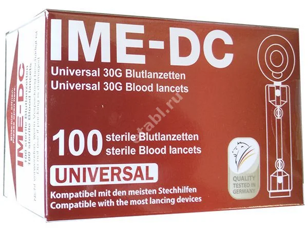 ЛАНЦЕТ IME-DC N100 (Име-ДС Медикл Эквипмент, ГЕРМАНИЯ)