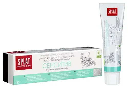 СПЛАТ Professional зубная паста Сенситив 130г (Органик Фармасьютикалз, РФ)