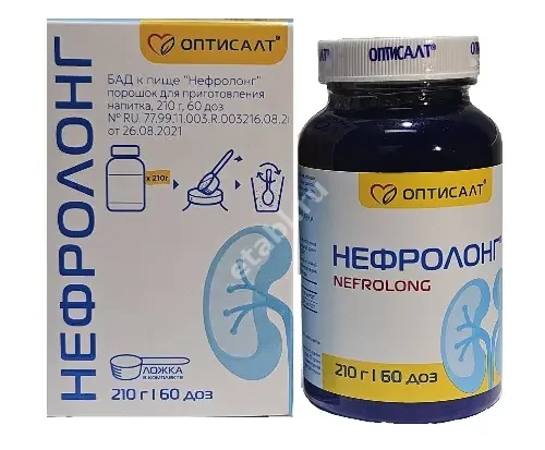 НЕФРОЛОНГ пор. д/внутр. прим. 60доз - 0.21г N1 (Ростовская Ф.Ф., РФ)