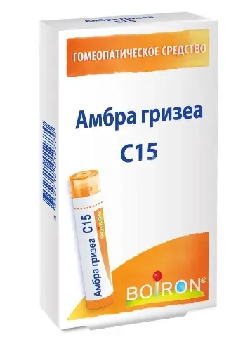 АМБРА ГРИЗЕА С15 гран. гомеопат. 4г N1 (Буарон Лаб, ФРАНЦИЯ)