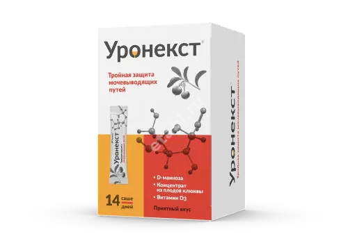 УРОНЕКСТ пор. (саше) 2.6г N14 (ЭргоФарма, СЛОВЕНИЯ)