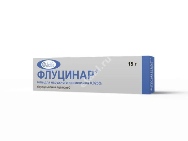 ФЛУЦИНАР гель 0.025% - 15г N1 (БАУШ ХЕЛС, ПОЛЬША)