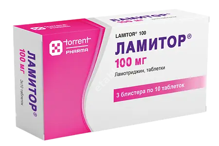ЛАМИТОР табл. 100мг N30 (Торрент Фармасьютикалс, ИНДИЯ)