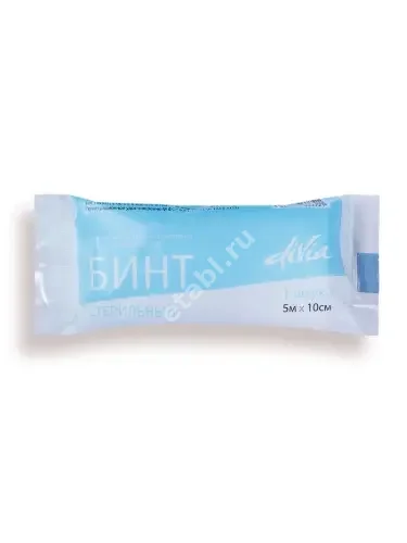 БИНТ НЕТКАННЫЙ стер. 10х500см (инд.уп.) (Ньюфарм, РФ)