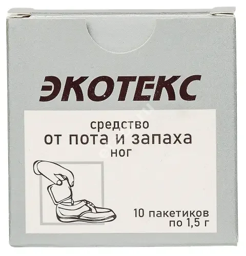 ЭКО ср-во для ног от пота и запаха (пак.) 1.5г N10 (Экотекс, РФ)
