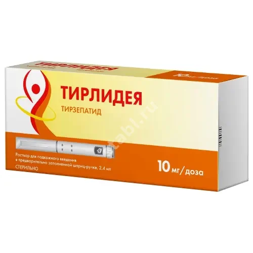 ТИРЛИДЕЯ р-р для п/к введ. (шприц-ручка) 10мг/доза - 2.4мл N1 + 4иглы (ФАРМАСИНТЕЗ, РФ)