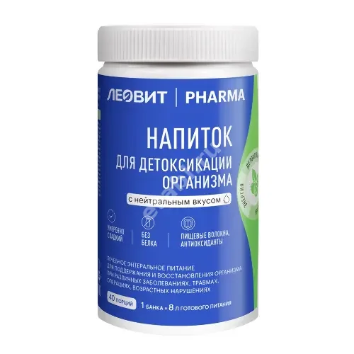 ЛЕОВИТ ФАРМА напиток для детоксикации (банк.) 400г (ЛЕОВИТ, РФ)