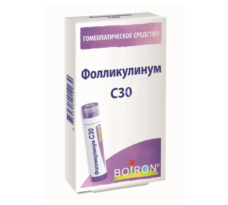 ФОЛЛИКУЛИНУМ С30 гран. гомеопат. (пенал счетчик) 4г N1 (Буарон Лаб, ФРАНЦИЯ)