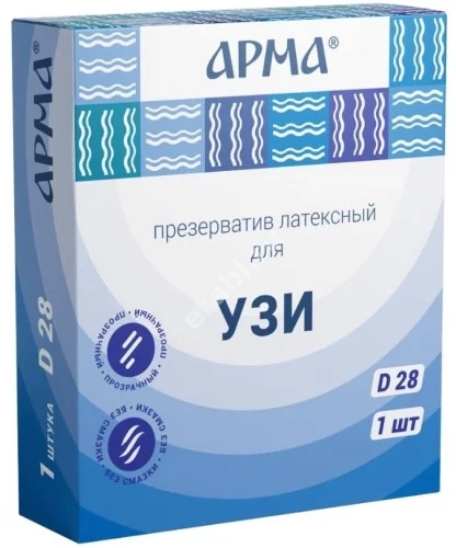 ПРЕЗЕРВАТИВ для УЗИ (насадка) N1 (БЕРГУС, РФ)