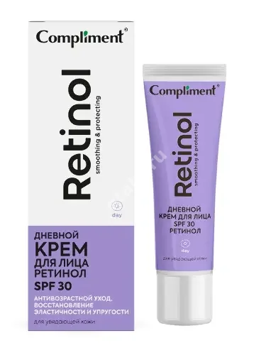 КОМПЛИМЕНТ Ретинол крем для лица дневной SPF30 50мл (Тимекс Про ООО, РФ)