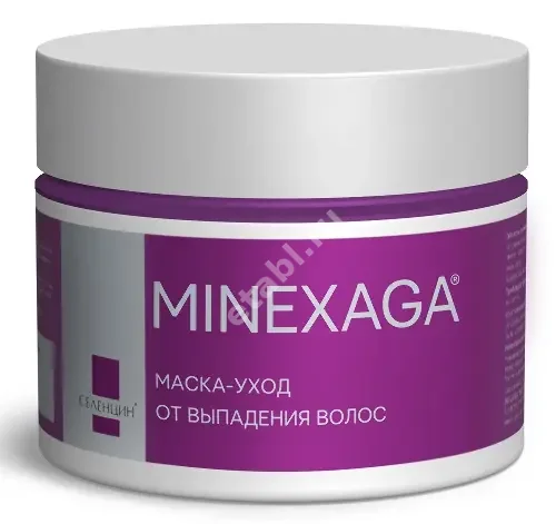 СЕЛЕНЦИН Minexaga маска от выпадения волос Интенсивный уход 200мл (АЛКОЙ, РФ)