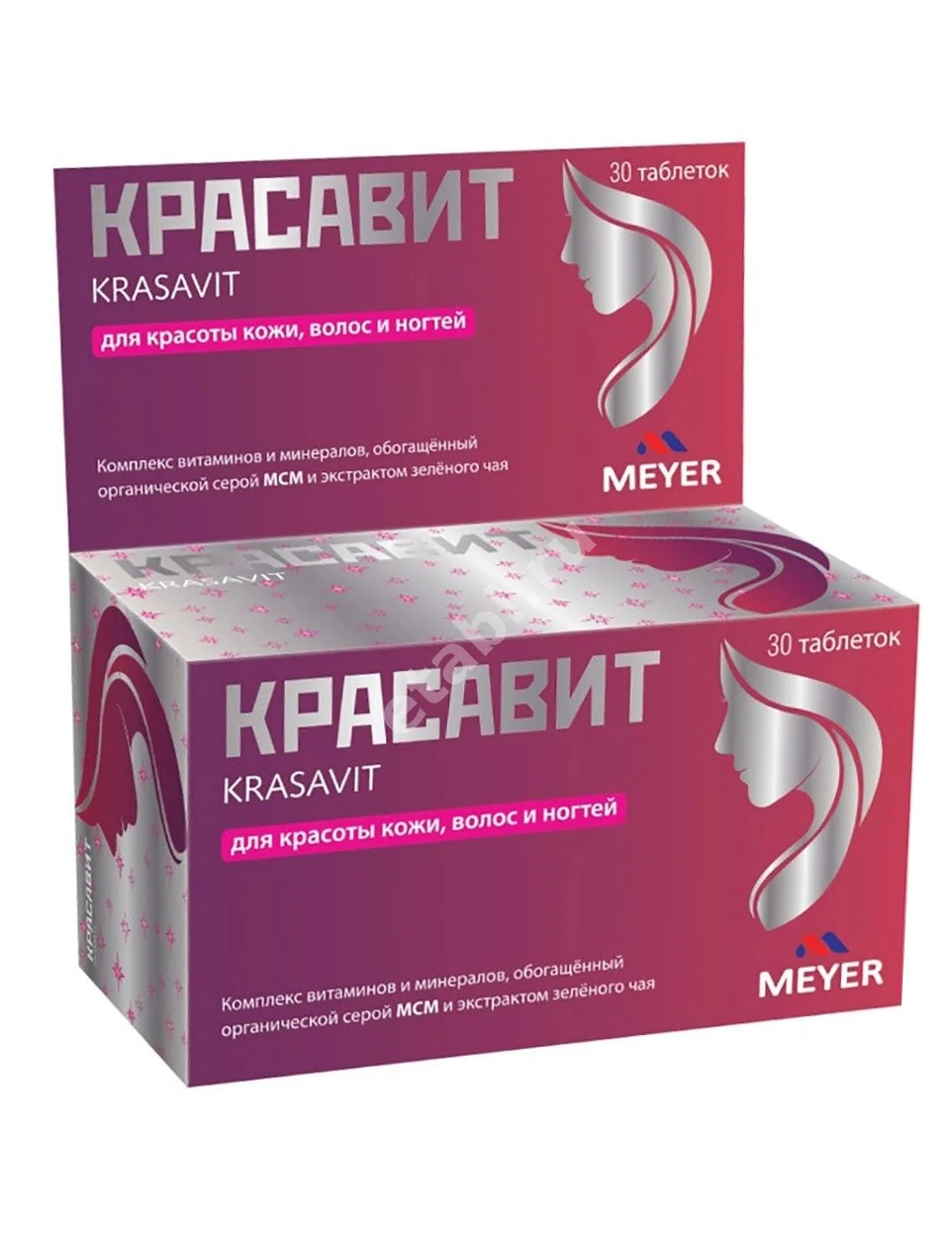 КРАСАВИТ табл. 1.1г N30 (ВИТАБИОТИКС, ИНДИЯ)
